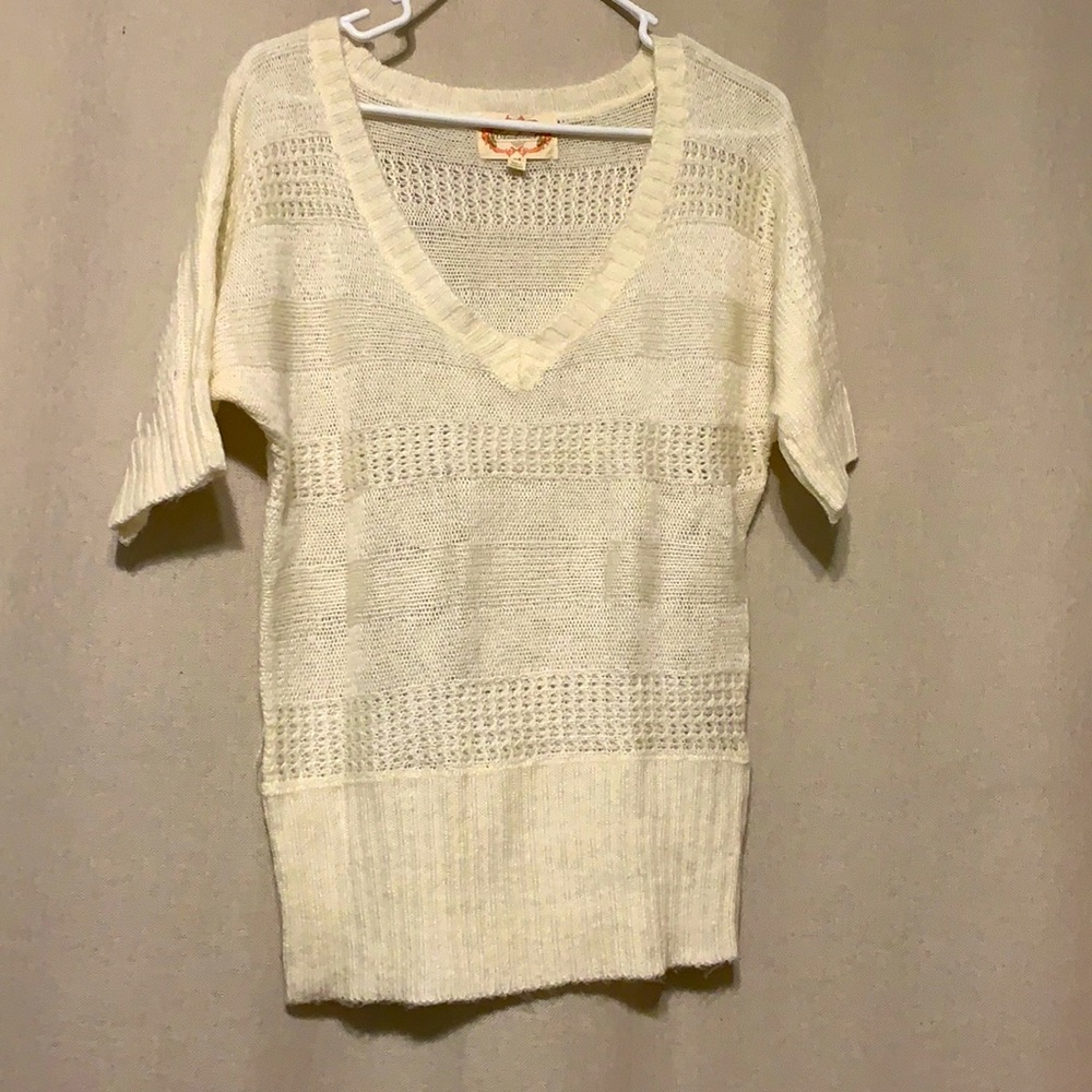 Cream Knit Sweater